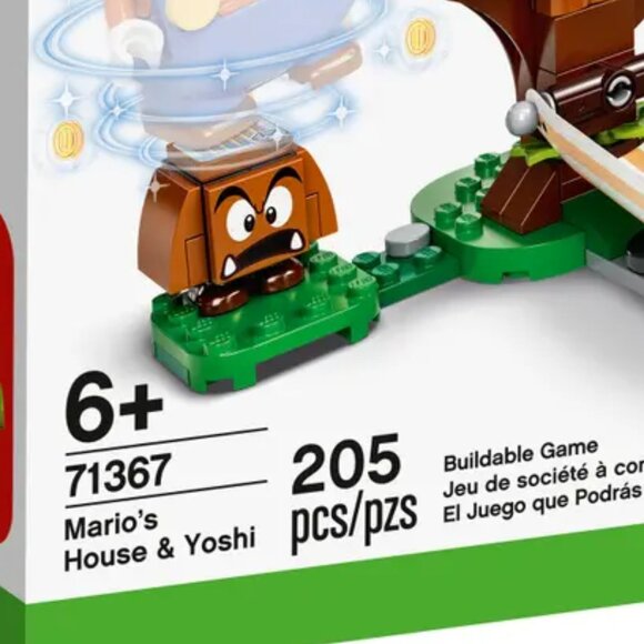 Brand New Lego Super Mario Mario's House & Yoshi Expansion 71367 - Picture 2 of 8